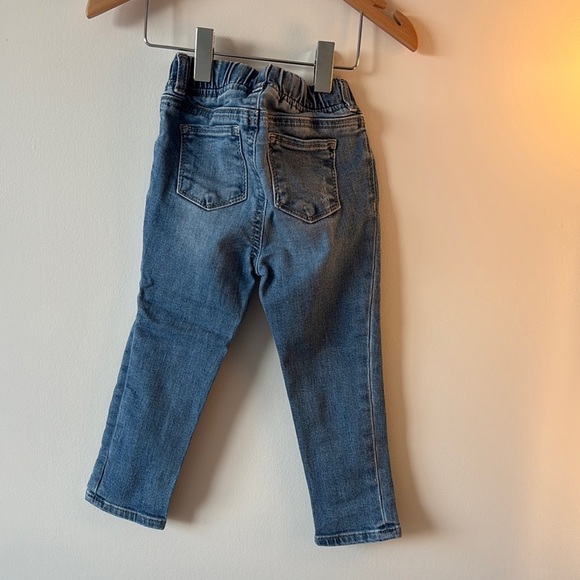 GAP Blue Slim Fit Jeans with Distressed Details - Picture 2 of 2